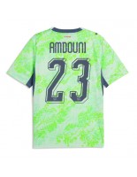 Švýcarsko Zeki Amdouni #23 Venkovní Dres MS 2026 Krátký Rukáv